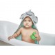 Bebe Favour Baby Hooded Receiving Blanket BP53175