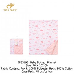Bebe Favour Baby Dotted Blanket BP53196