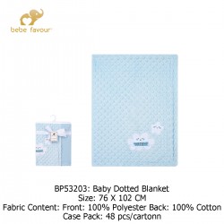 Bebe Favour Baby Dotted Blanket BP53203