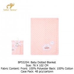 Bebe Favour Baby Dotted Blanket BP53204