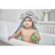 Bebe Favour Baby Hooded Receiving Blanket BP53216