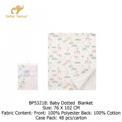 Bebe Favour Baby Dotted Blanket BP53218