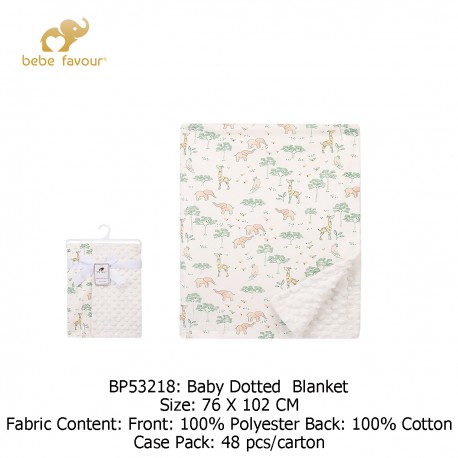 Bebe Favour Baby Dotted Blanket BP53218