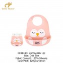 Bebe Favour Soft Silicone Bib (1 Pc) KC41480