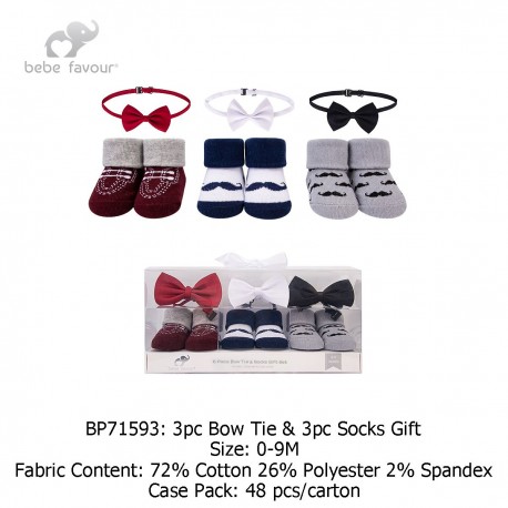 Bebe Favour Paris Baby Socks ( 6Pcs) BP71593