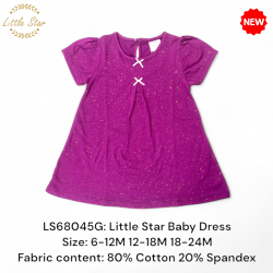 Little Star Baby Dress LS68045G