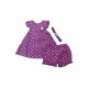 Little Star Baby Blouse Set With Headband LS66211