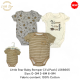 Little Star Baby Romper (3's/Pack) LS66665