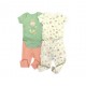 Little Star Baby Rompers & Long Pants (4's/Pack) LS66667