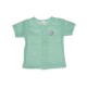 Sanrio Hello Kitty Short Sleeve & Long Pant Eyelet Green KT30021