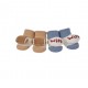 Bebe Favour 2Soft & Absorbent Bibs & 2Pairs Rattle Socks BP41454