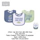 Hudson Baby 3Pcs Interlock Bibs 27914