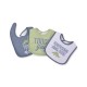 Hudson Baby 3Pcs Interlock Bibs 27914