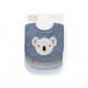 Hudson Baby 3Pcs Interlock Bibs 27916