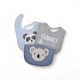 Hudson Baby 3Pcs Interlock Bibs 27916