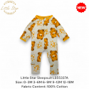 Little Star Baby Zips Sleepsuit LS55337A