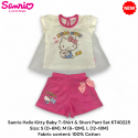 Sanrio Hello Kitty Baby T-Shirt & Short Pant Set KT40225