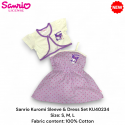 Sanrio Kuromi Sleeve & Dress Set KU40234