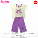 Sanrio Kuromi Baby T-Shirt & Long Pant Set KU40236