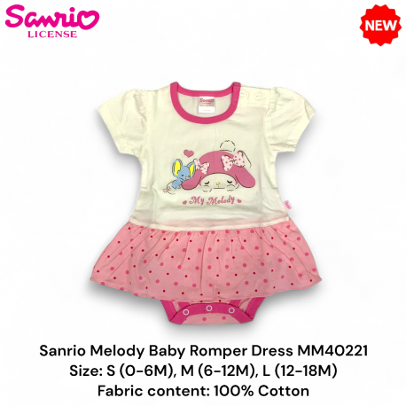 Sanrio Melody Baby Romper Dress MM40221