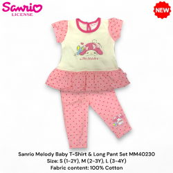 Sanrio Melody Baby T-Shirt & Long Pant Set MM40230