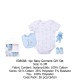 Rock A Bye Baby 4Pc Baby Garment Gift Set E08688