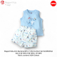 Elegant Kids Anti-Bacterial 2Pcs T-Shirt & Short Set ELCS56374