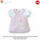 Elegant Kids Anti-Bacterial 2Pcs Dungaree & Short Sleeve T-Shirt Set ELDK56384