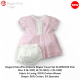 Elegant Kids 2Pcs Dress & Diaper Cover Set ELDR56074