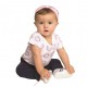 Little Star Baby Rompers With Headband LSZ2701G/LSZ2701P/LSZ2701B