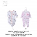 Duck Duck Goose 1Pcs Sleepsuit (Buttons) D00421A/D00421B