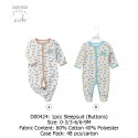 Duck Duck Goose 1Pcs Sleepsuit (Buttons) D00424A/D00424B