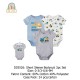 Millie & Myles Short Sleeve Bodysuit 3Pc Set D03521/D03522/D03526