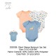 Duck Duck Goose Short Sleeve Bodysuit 3Pc Set D03555/D03557/D03558/D03575/D03576/D03582