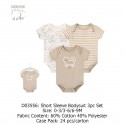 Duck Duck Goose Short Sleeve Bodysuit 3Pc Set D03556