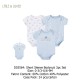Little & Loved Short Sleeves Bodysuit 3Pc Set D03561/D03563/D03564/D03565/D03566/D03581/D03584/D03560