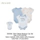 Little & Loved Short Sleeves Bodysuit 3Pc Set D03561/D03563/D03564/D03565/D03566/D03581/D03584/D03560