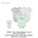 Little & Loved Short Sleeves Bodysuit 3Pc Set D03561/D03563/D03564/D03565/D03566/D03581/D03584/D03560