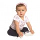 Elegant Kids 1Pcs Short Romper ELRS56633A/ELRS56633B