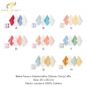 Bebe Favour 4 Pc Washcloths (Woven Terry) BP61200/BP61201/BP61203/BP61204/BP61205/BP61206/BP61208/BP61202
