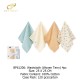 Bebe Favour 4 Pc Washcloths (Woven Terry) BP61200/BP61201/BP61203/BP61204/BP61205/BP61206/BP61208/BP61202
