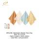 Bebe Favour 4 Pc Washcloths (Woven Terry) BP61200/BP61201/BP61203/BP61204/BP61205/BP61206/BP61208/BP61202