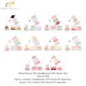 Bebe Favour 3Pc Headband & 2Pc Socks Set