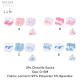 Duck Duck Goose 3Pc Chenille Socks D56851/D56852/D56861/D56862