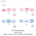 Duck Duck Goose 3Pc Chenille Socks D56851/D56852/D56861/D56862
