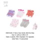 Duck Duck Goose 5 Pairs Crew Socks With No-Skid D56731/D56732/D56741/D56742/D56752/D56761/D56762