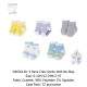 Duck Duck Goose 5 Pairs Crew Socks With No-Skid D56731/D56732/D56741/D56742/D56752/D56761/D56762