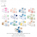 Duck Duck Goose 6 Pc Bath Towels & Washcloths Set D05074/D05068/D05069/D05116/D05117/D05121/D05122/D05125/D05128/D05130