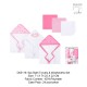 Duck Duck Goose 6 Pc Bath Towels & Washcloths Set D05074/D05068/D05069/D05116/D05117/D05121/D05122/D05125/D05128/D05130