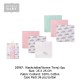Hudson Baby 6Pc Washcloths (Woven Terry) 05962/05963/05964/05965/05967/57145/57856/57857